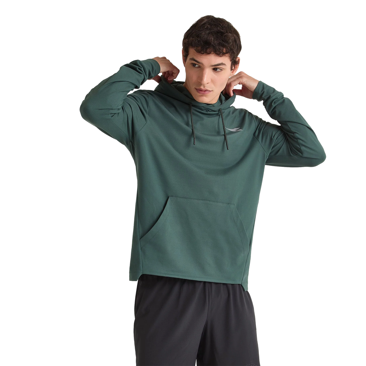 Diadora Jersey Pullover Hoodie Run Crew