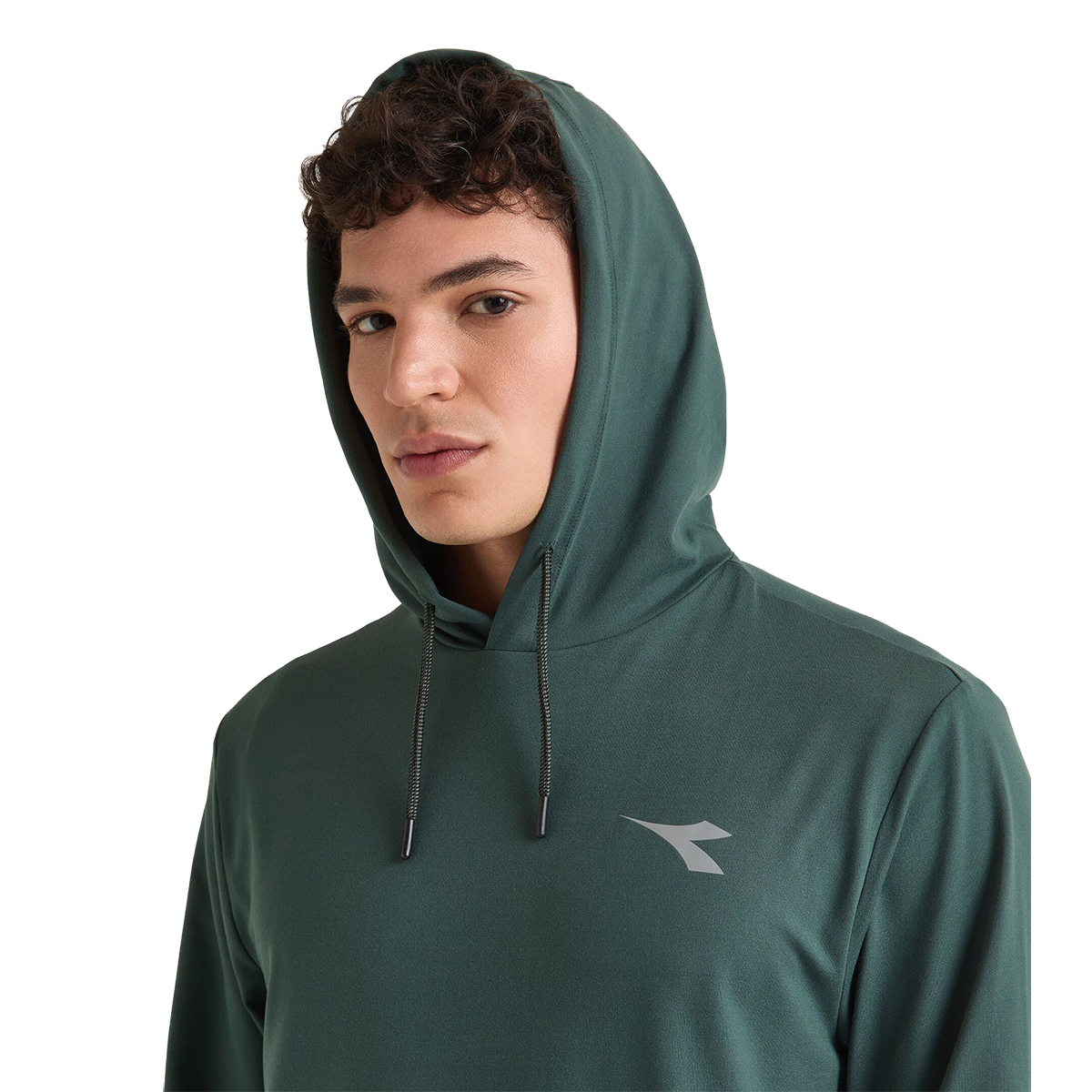 Diadora Jersey Pullover Hoodie Run Crew