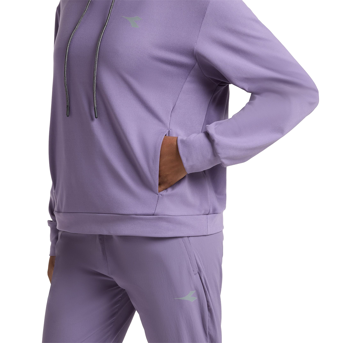 Diadora L. Jersey Pullover Hoodie Run Crew