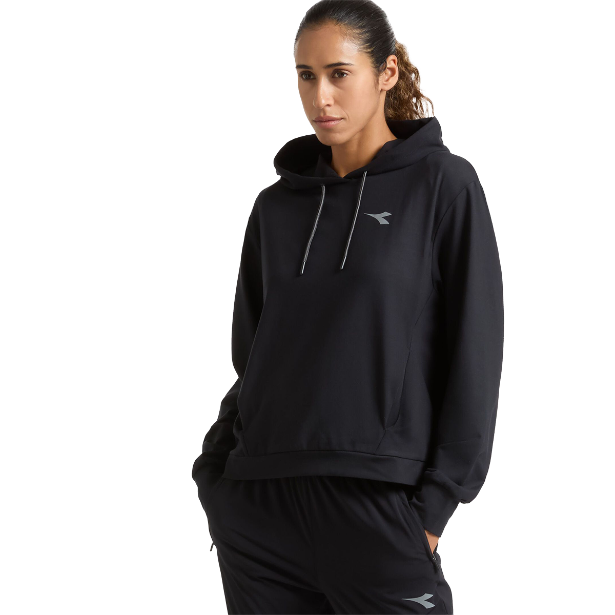 Diadora L. Jersey Pullover Hoodie Run Crew