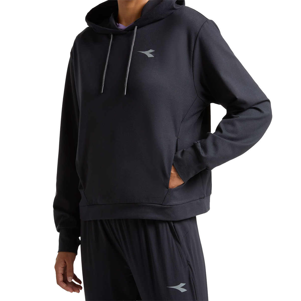 Diadora L. Jersey Pullover Hoodie Run Crew