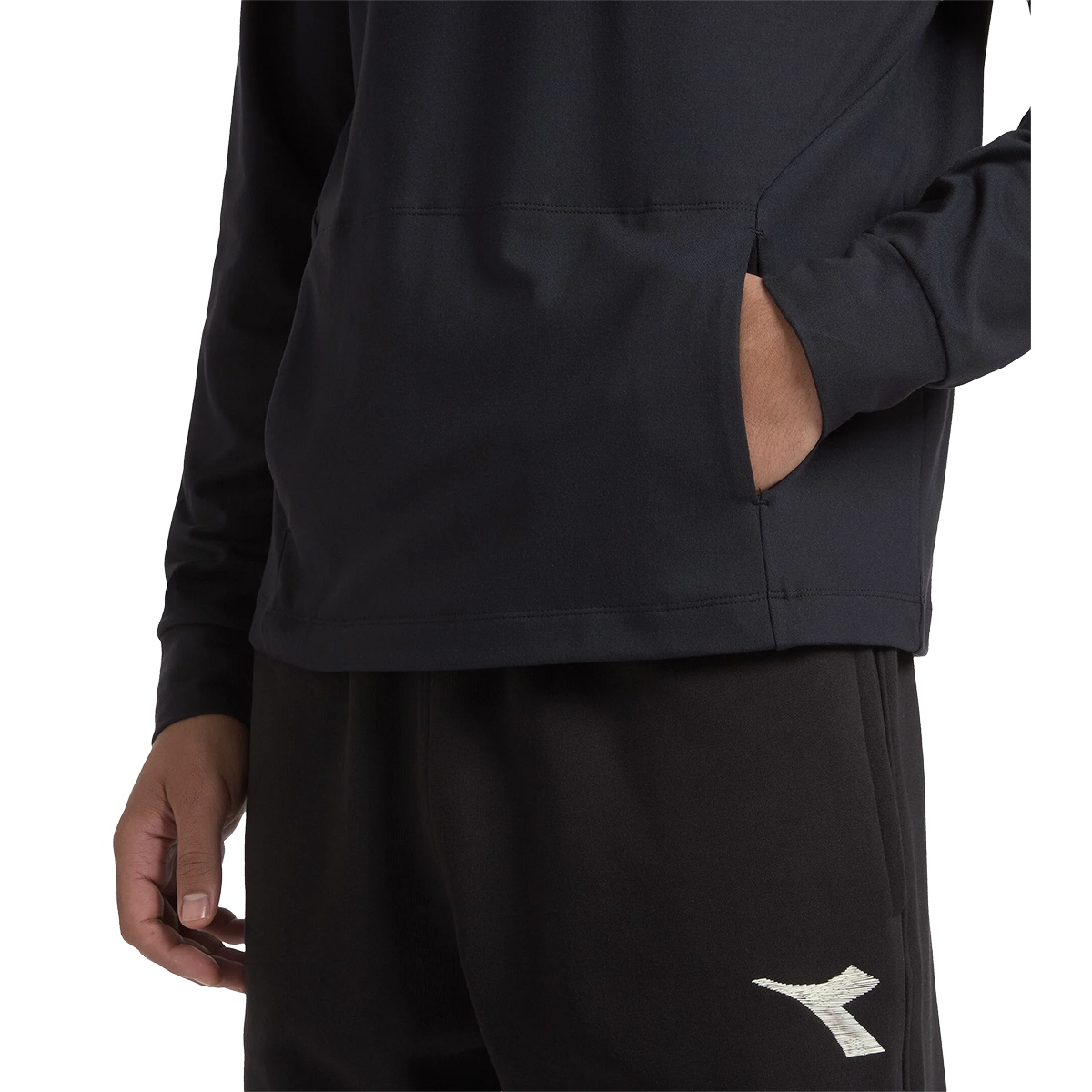 Diadora Jersey Pullover Hoodie Run Crew