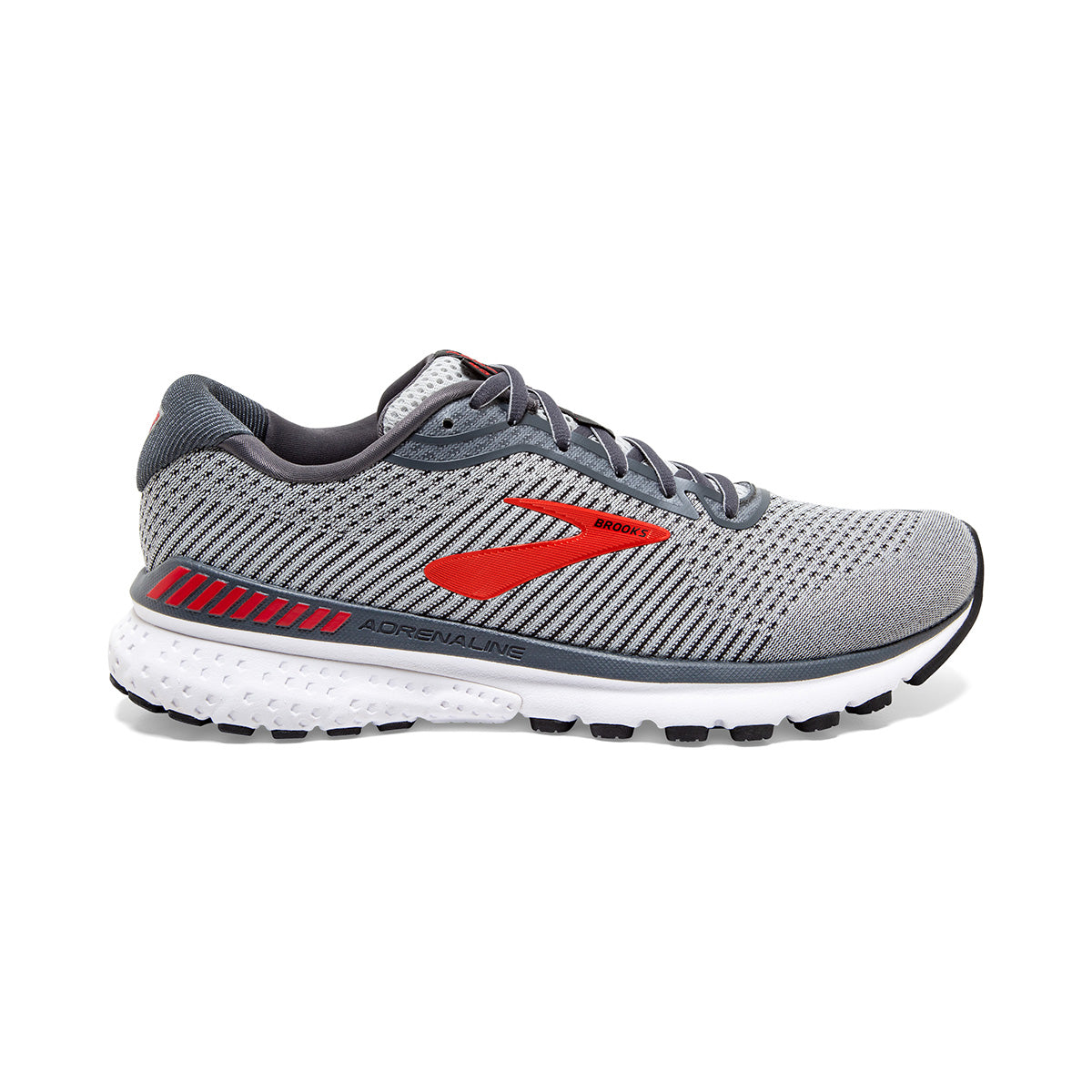 Brooks Adrenaline GTS 20 - Grey - Ebony - Red