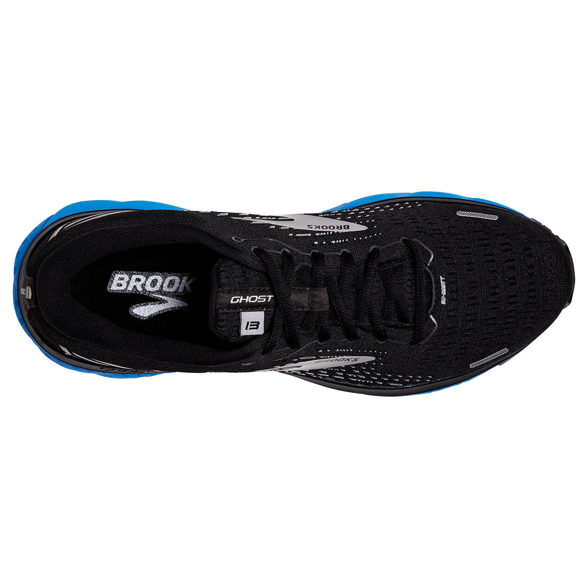 Brooks Ghost 13 - Black - Grey - Blue