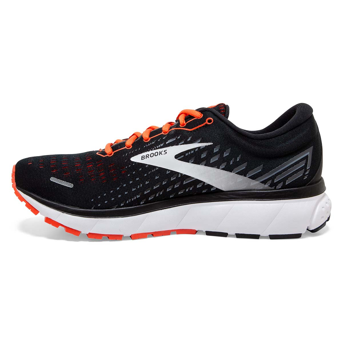 Brooks Ghost 13 - Black - Ebony - Cherry Tomato
