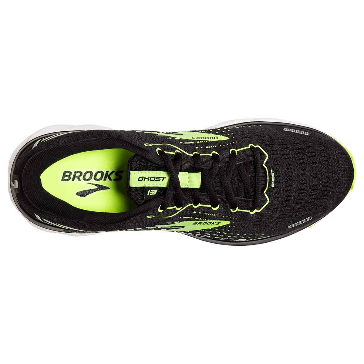Brooks Ghost 13 - Black - Nightlife - White