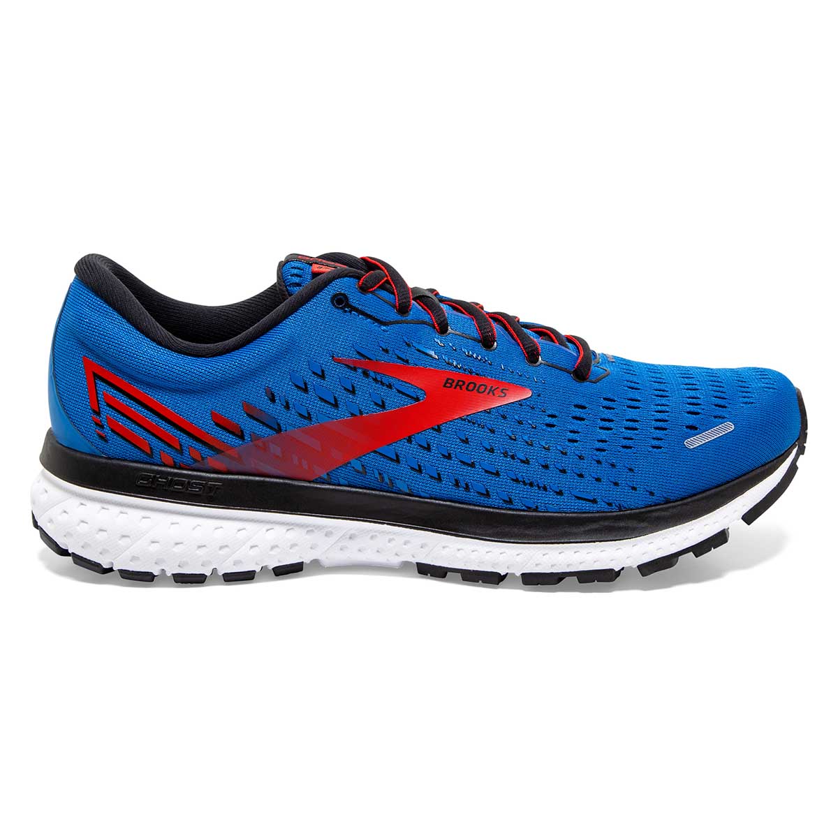 Brooks Ghost 13 - Blue - Red - White