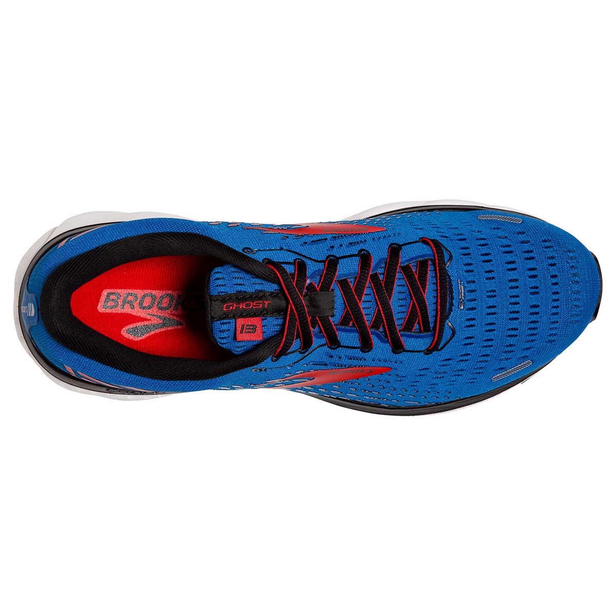 Brooks Ghost 13 - Blue - Red - White