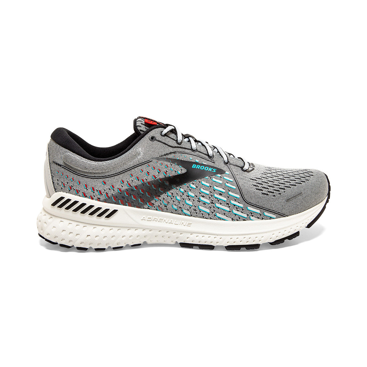 Brooks Adrenaline GTS 21 - Jet Stream - Black - Capri