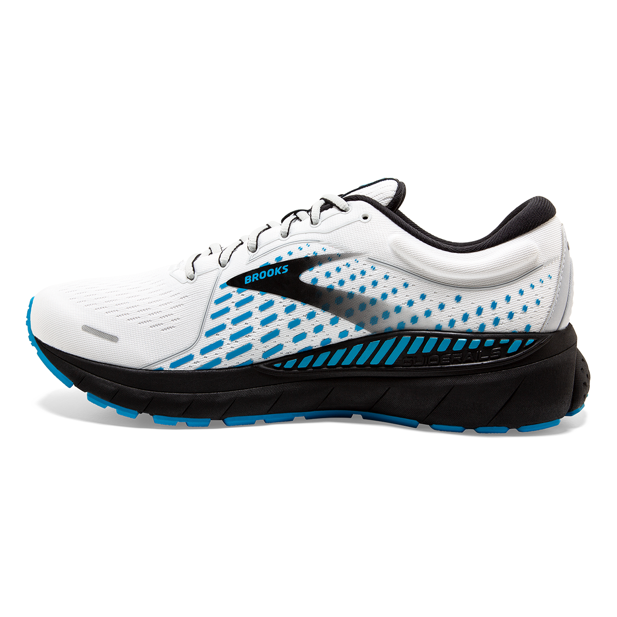 Brooks Adrenaline GTS 21 - White - Grey - Atomic Blue