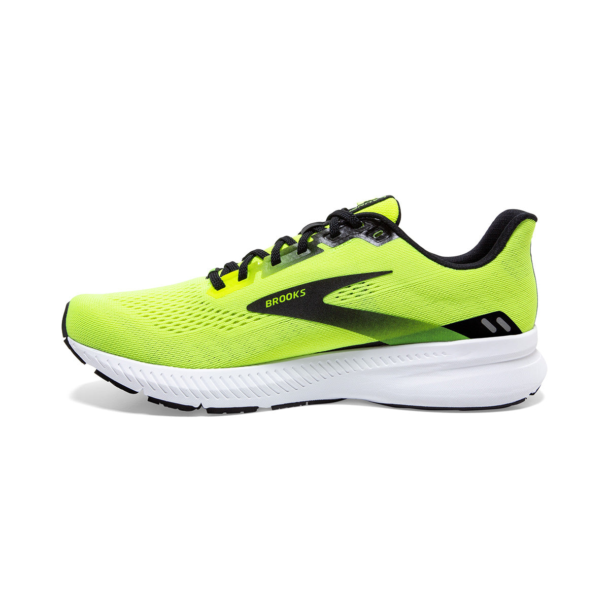 Brooks Launch 8 - Nightlife - Black - White