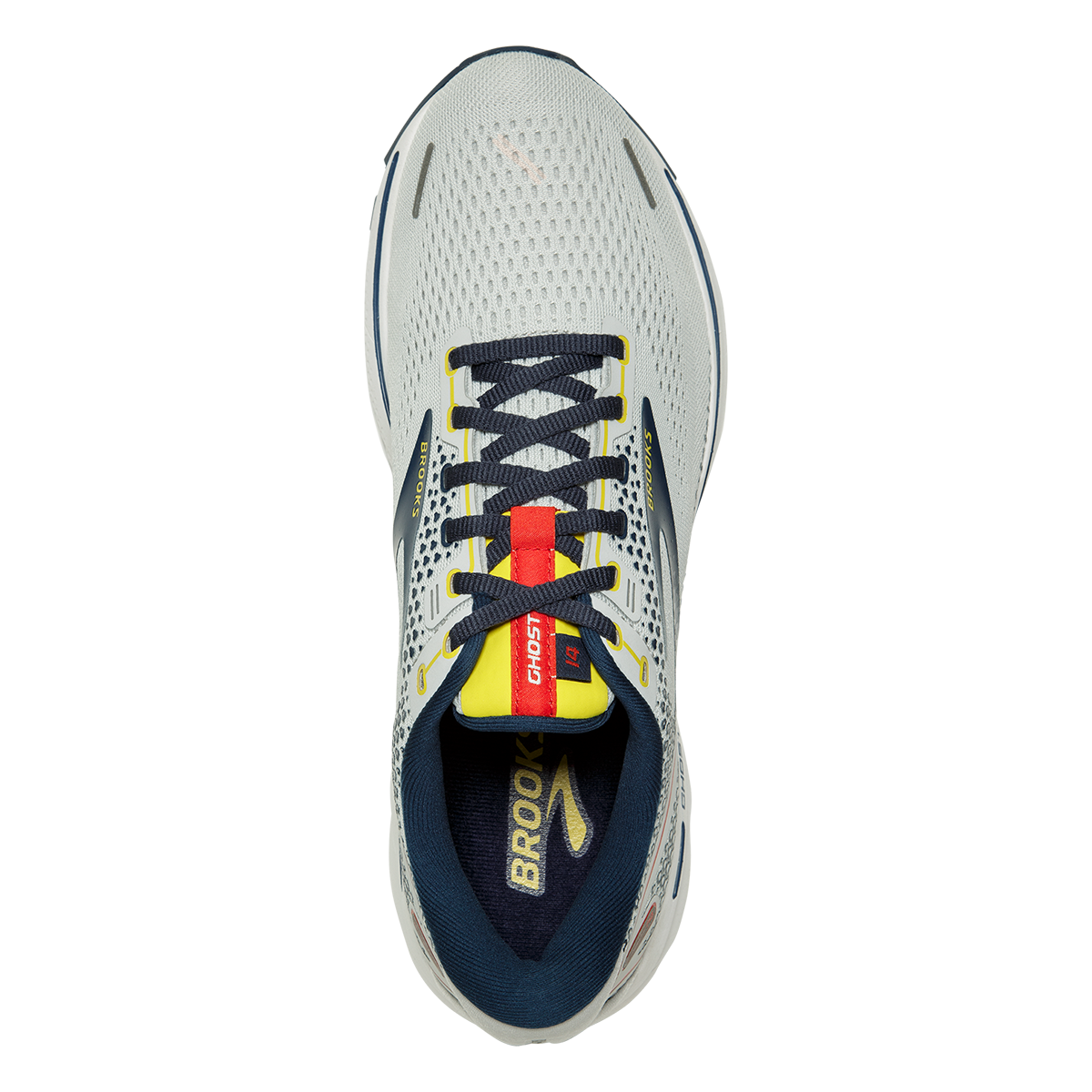Brooks Ghost 14 - Grey - Titan - Maize
