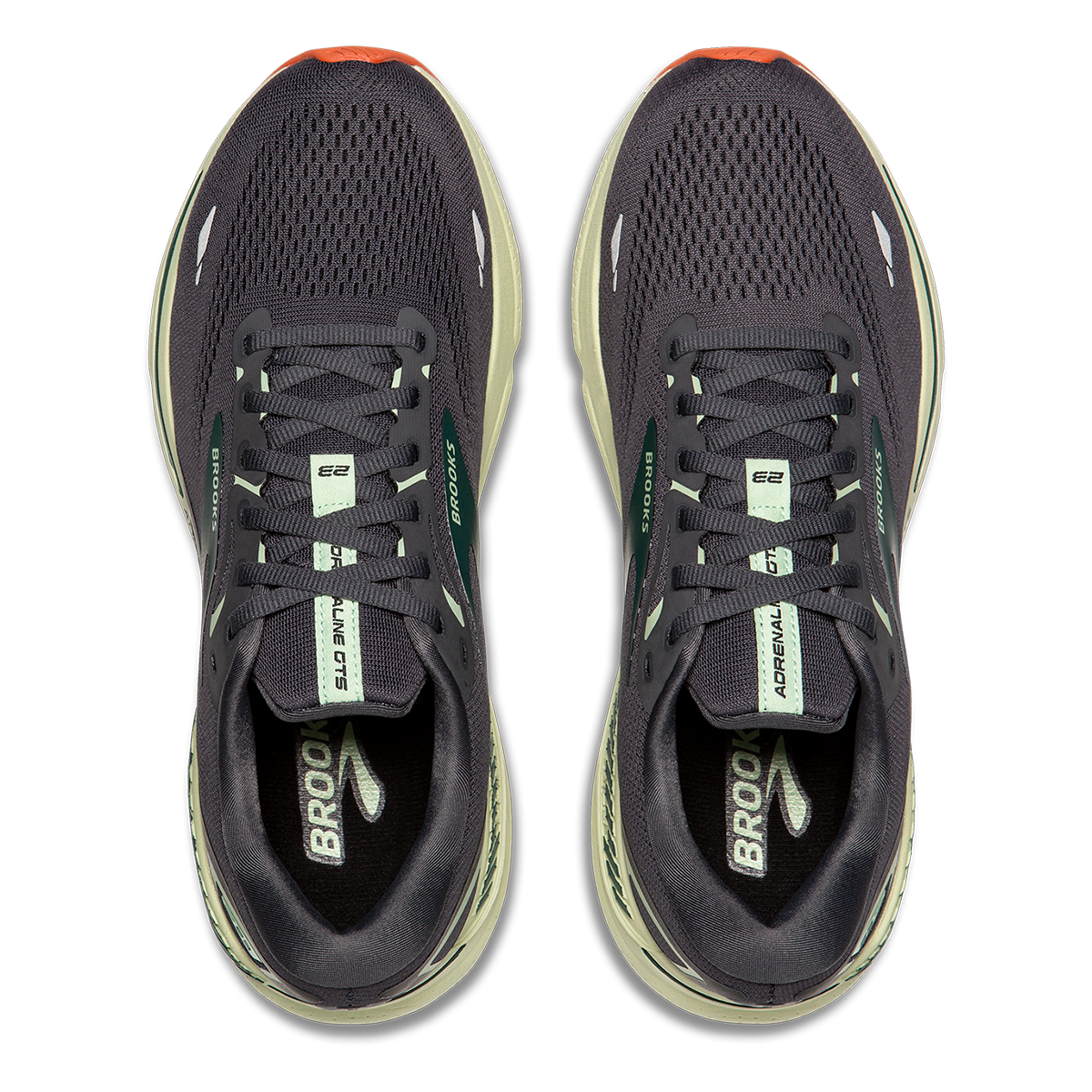 Brooks Adrenaline GTS 23 - Ebony - Smoke Green - Clay