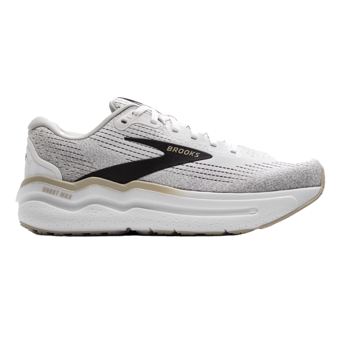 Brooks Ghost Max 2 - White - Pelican - Oyster