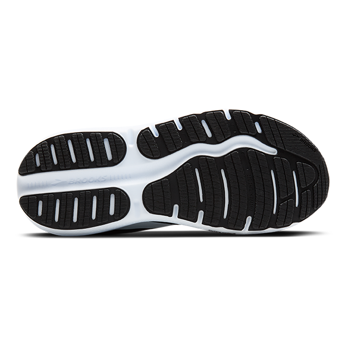 Brooks Ghost Max 2 - Black - White - Fiery Red