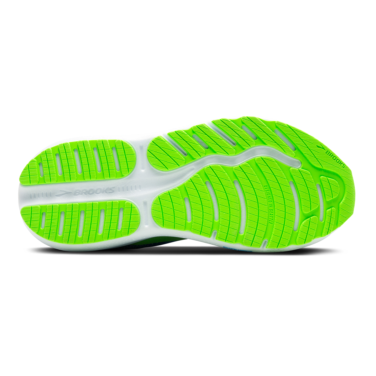 Brooks Ghost Max 2 - Dutch Blue - Green Gecko - Peacoat