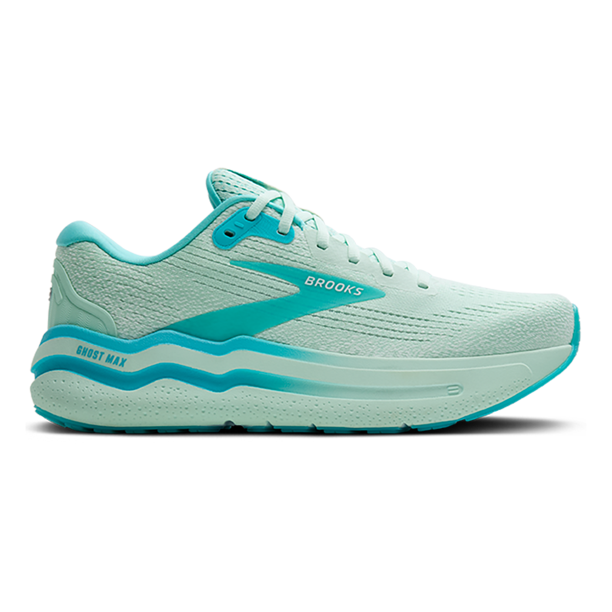 Brooks Ghost Max 2 - HoneyDew - Blue - White