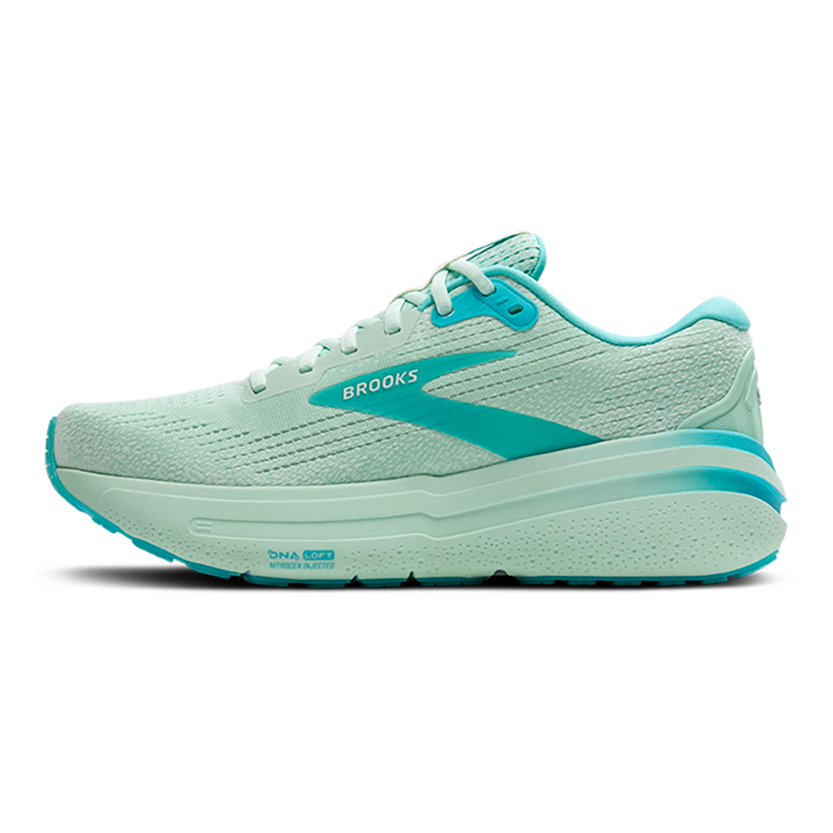 Brooks Ghost Max 2 - HoneyDew - Blue - White