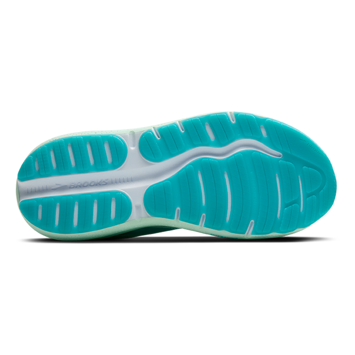 Brooks Ghost Max 2 - HoneyDew - Blue - White