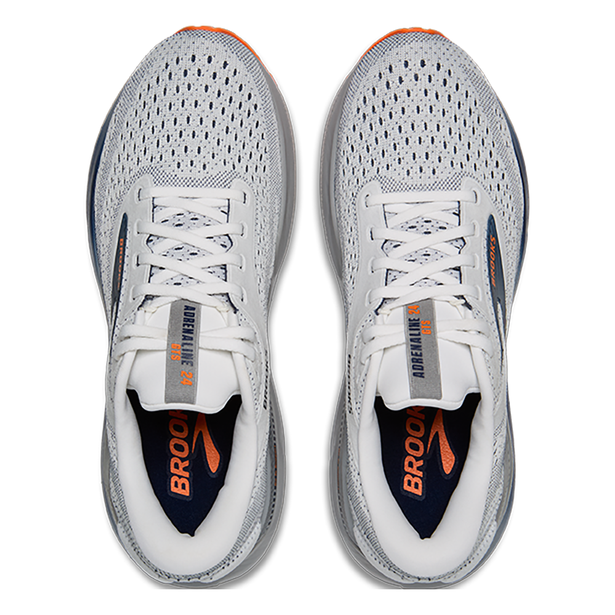 Brooks Adrenaline GTS 24 White - Peacoat - Alloy