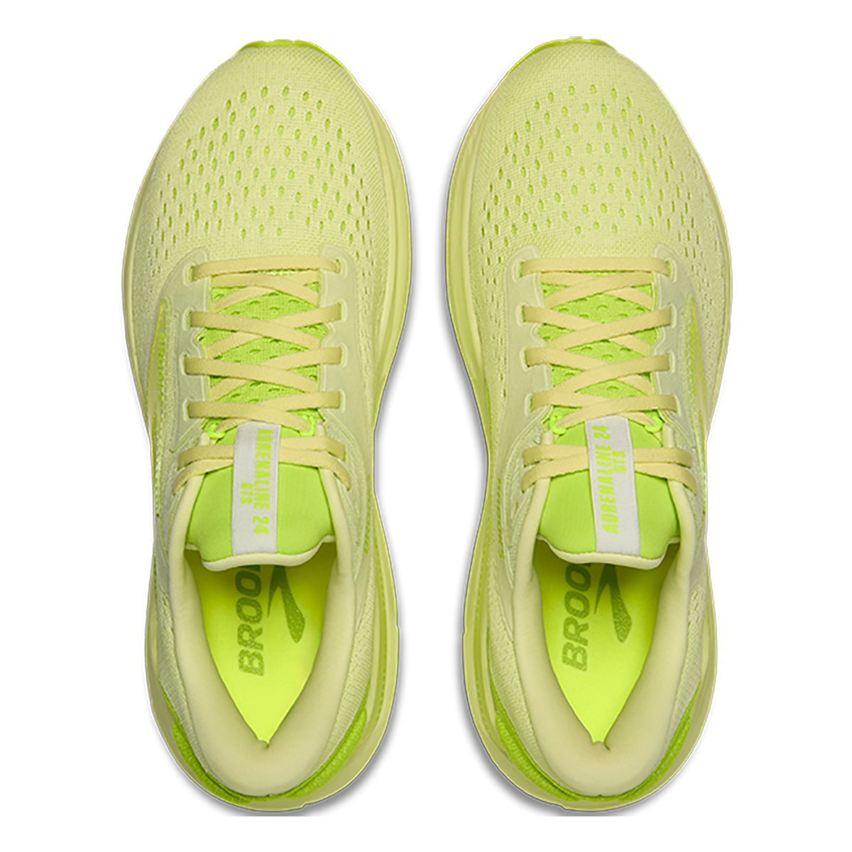 Brooks Adrenaline GTS 24 Lime Green - Nightlife