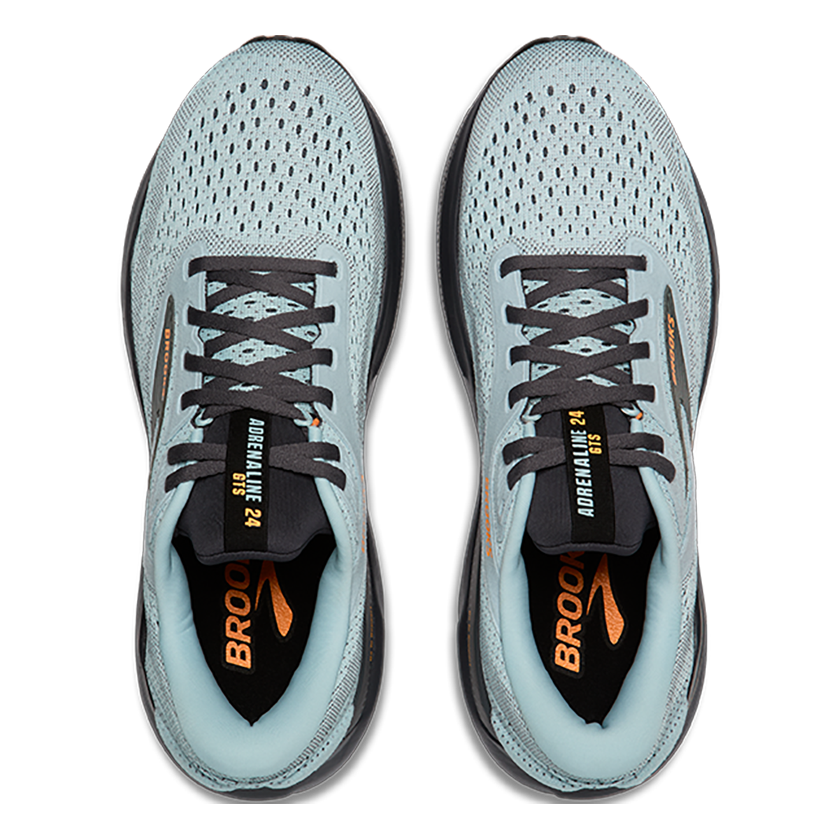 Brooks Adrenaline GTS 24 Winter Sky - Ebony - Orange