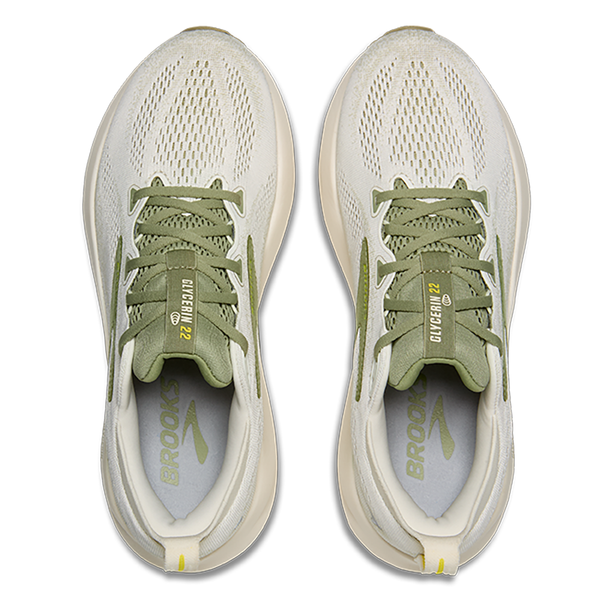 Brooks Glycerin 22 Coconut - Tea - Blazing Yellow