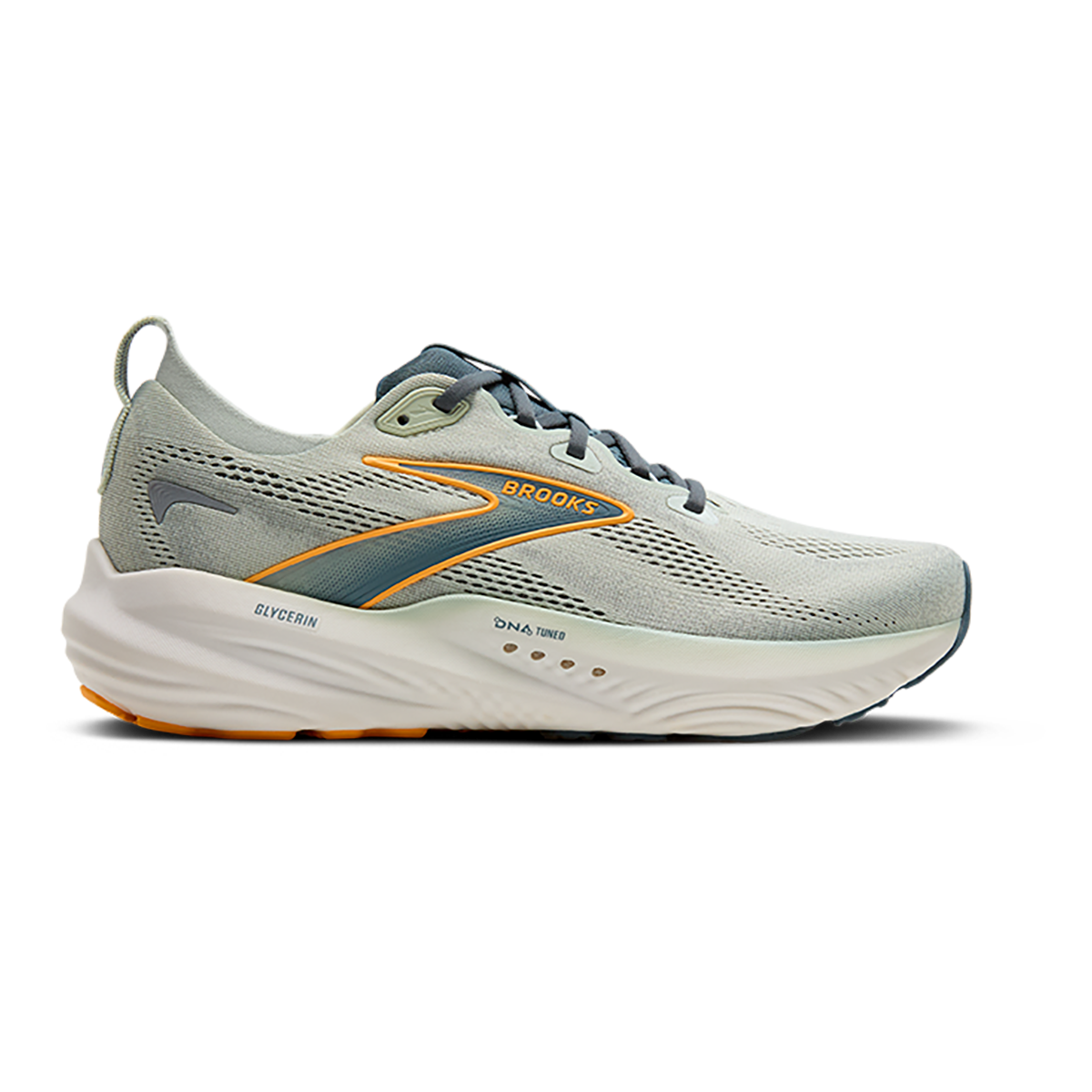 Brooks Glycerin 22 Smoke - Stormy - Orange