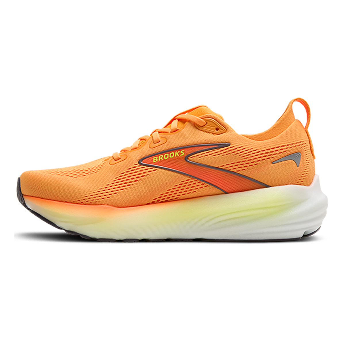Brooks Glycerin 22 Orange - Nightlife - White