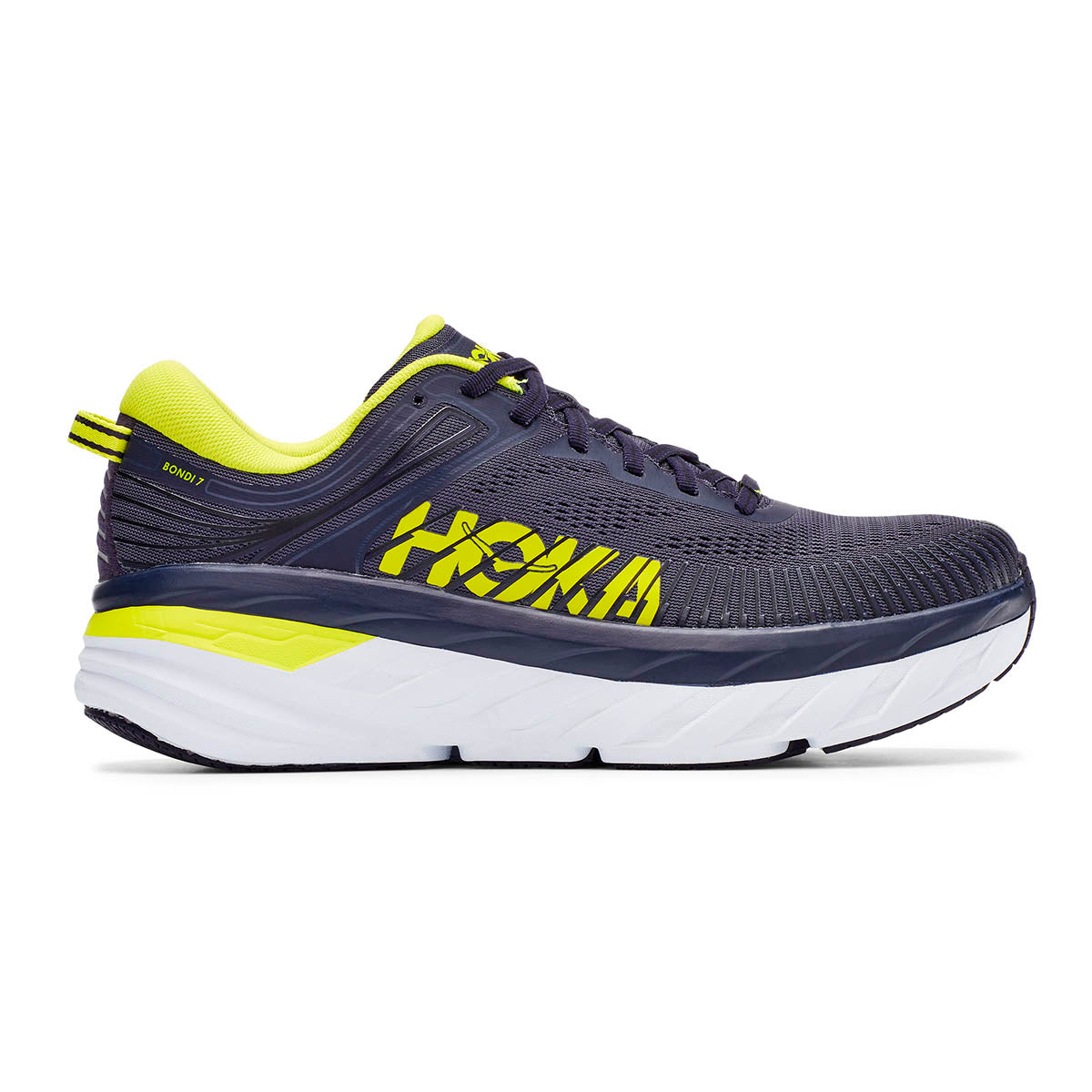 Hoka Bondi 7 - Odyssey Grey - Deep Well
