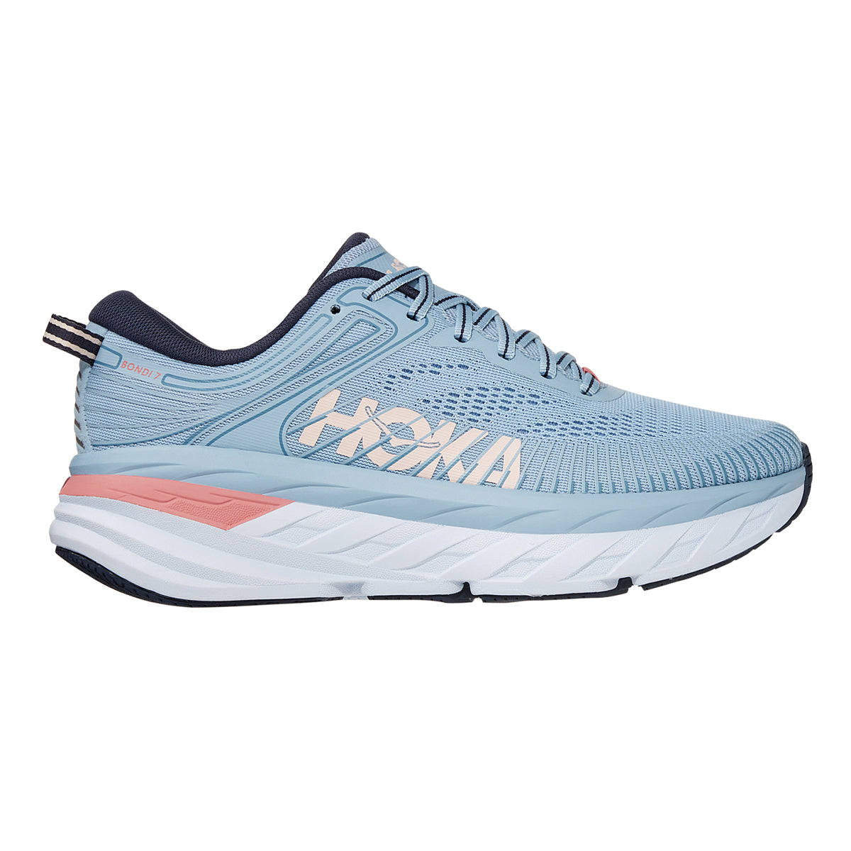 Hoka Bondi 7 - Blue Fog - Ombre Blue