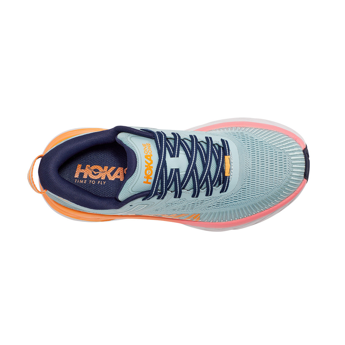 Hoka Bondi 7 - Blue Haze - Black Iris
