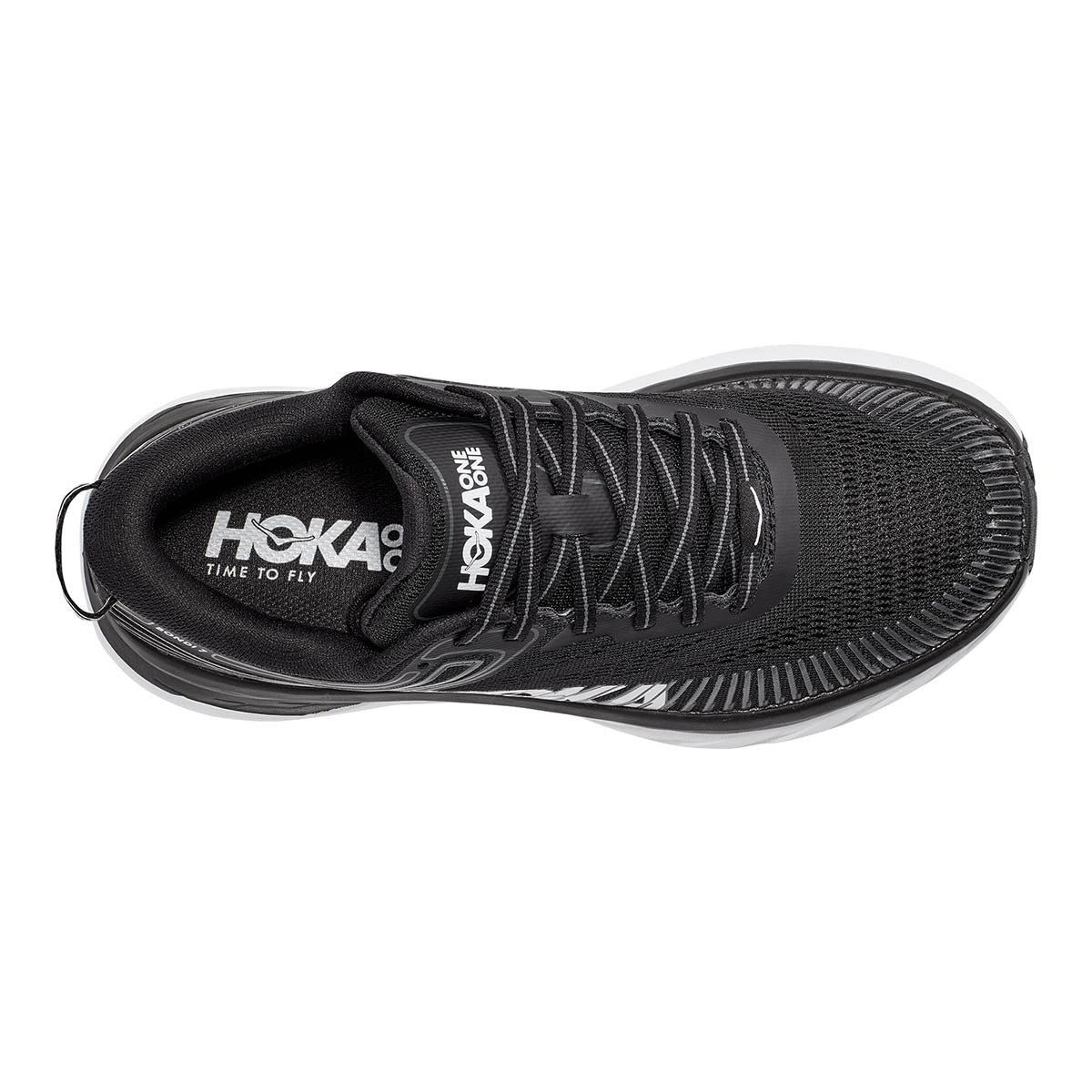 Hoka Bondi 7 - Black - White