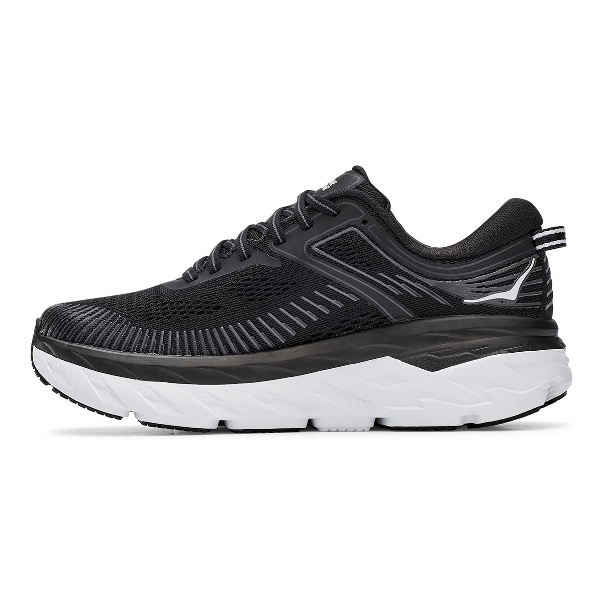 Hoka Bondi 7 - Black - White