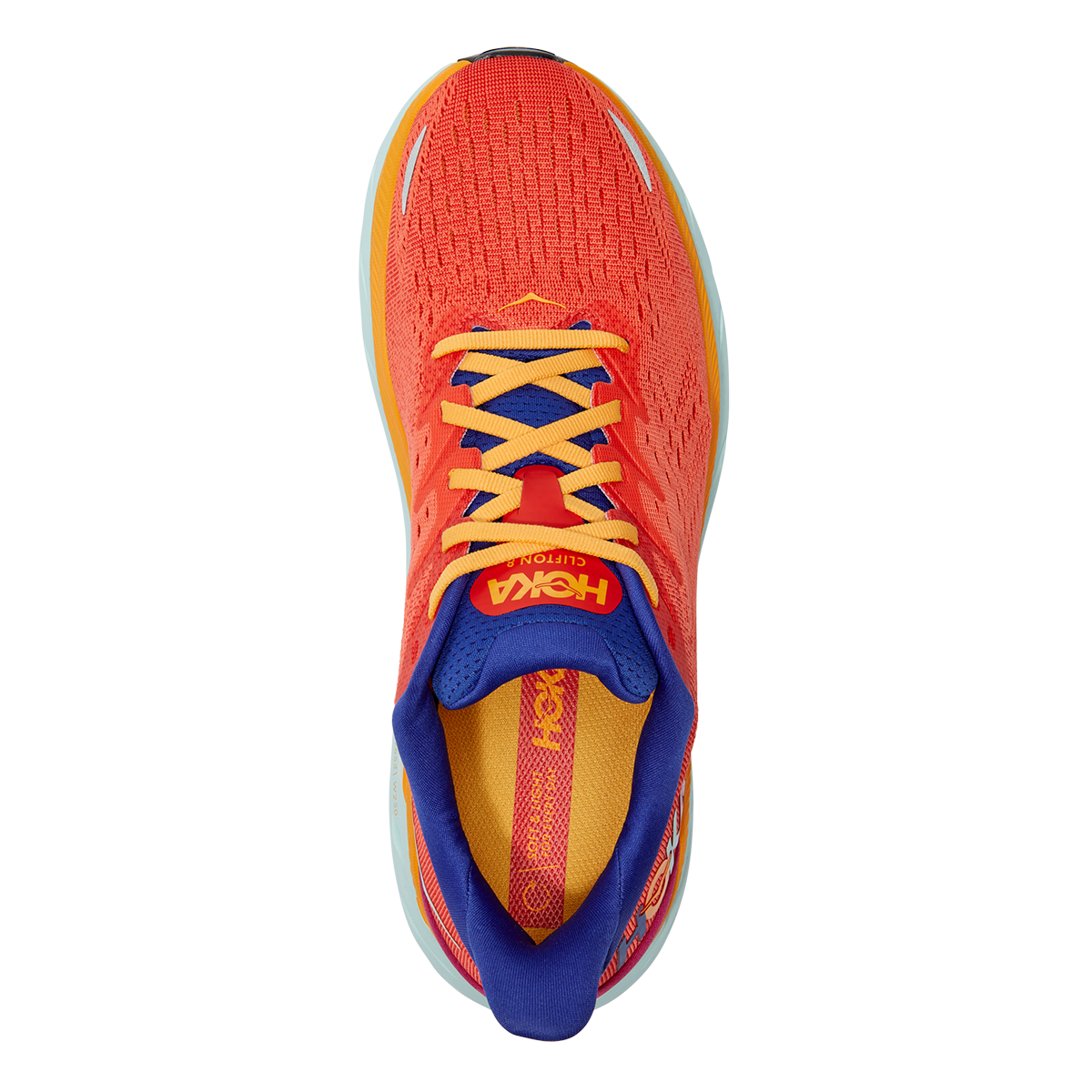 Hoka Clifton 8 - Fiesta - Bluing