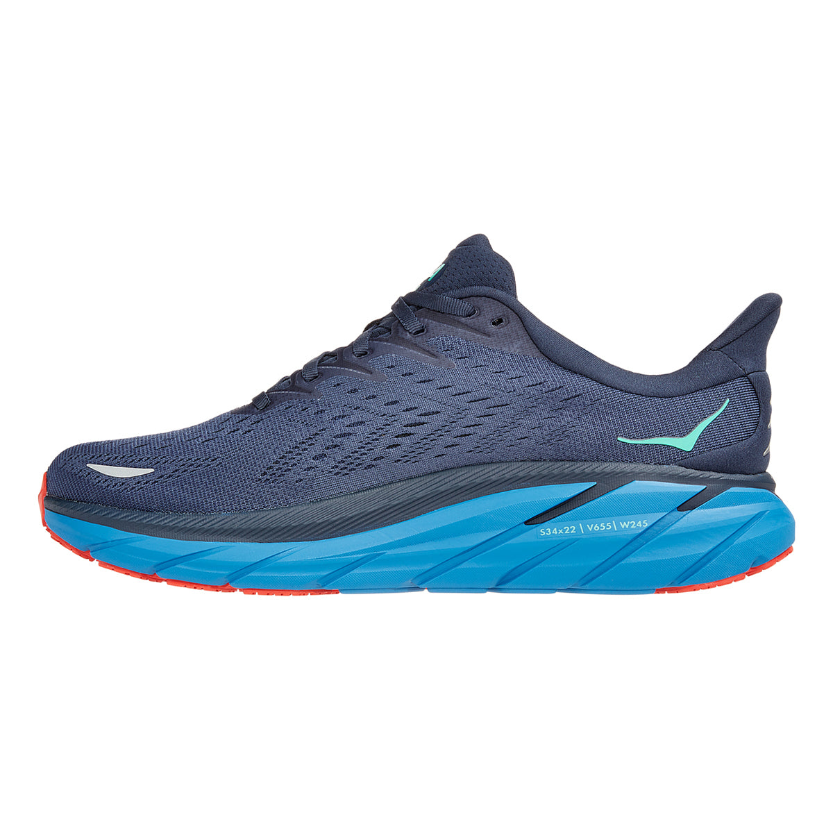 Hoka Clifton 8 - Outer Space - Vallarta Blue