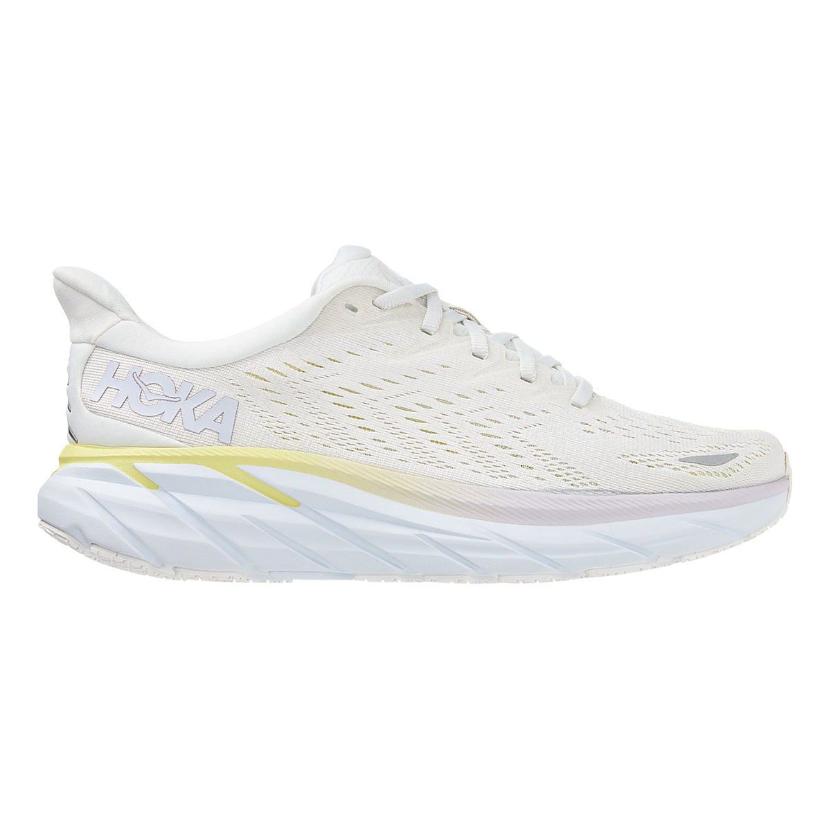 Hoka Clifton 8 - Blanc De Blanc - Bright White