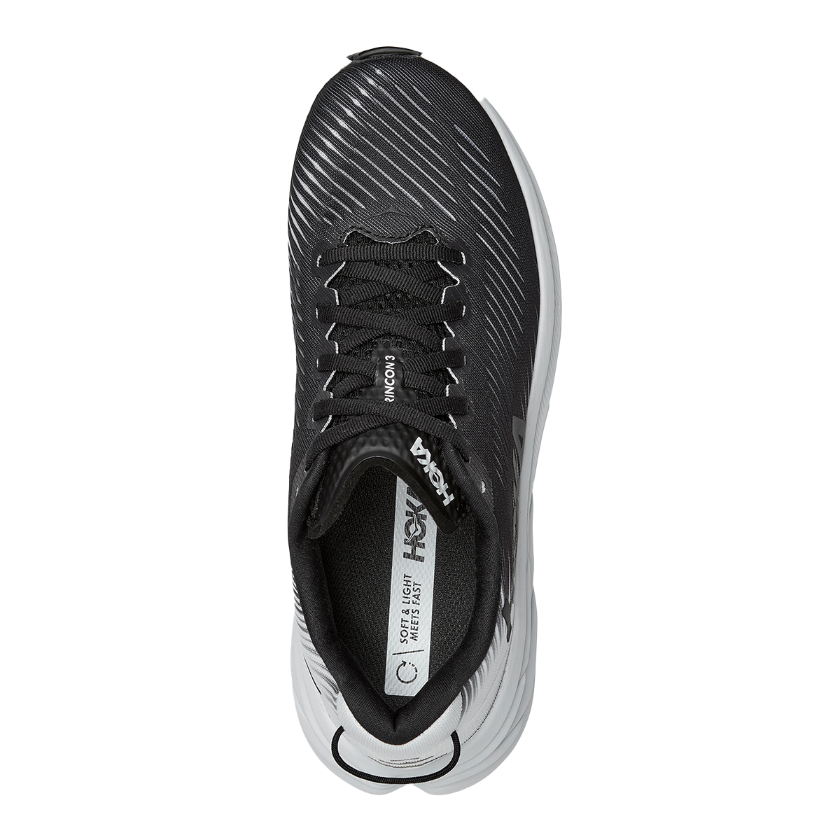 Hoka Rincon 3 - Black - White