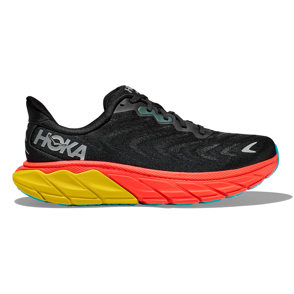 Hoka Arahi 6 - Black - Flame – Fit2Run