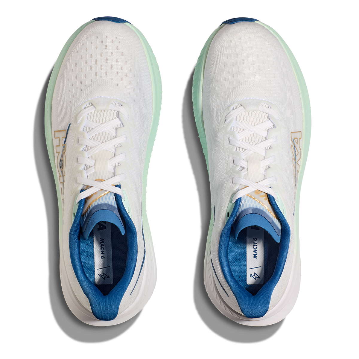 Hoka Mach 6 - Frost - Gold