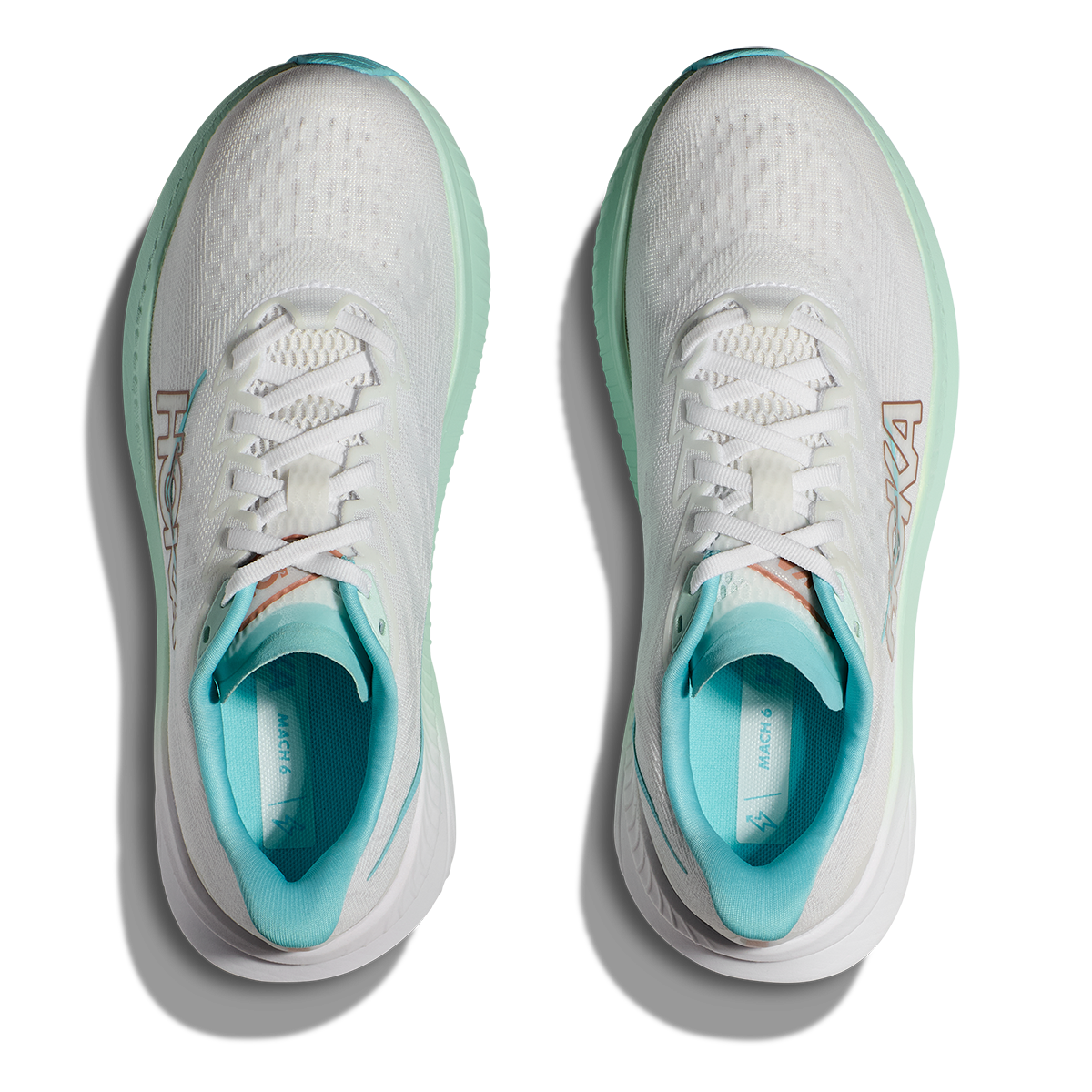 Hoka Mach 6 - Frost - Rose Gold
