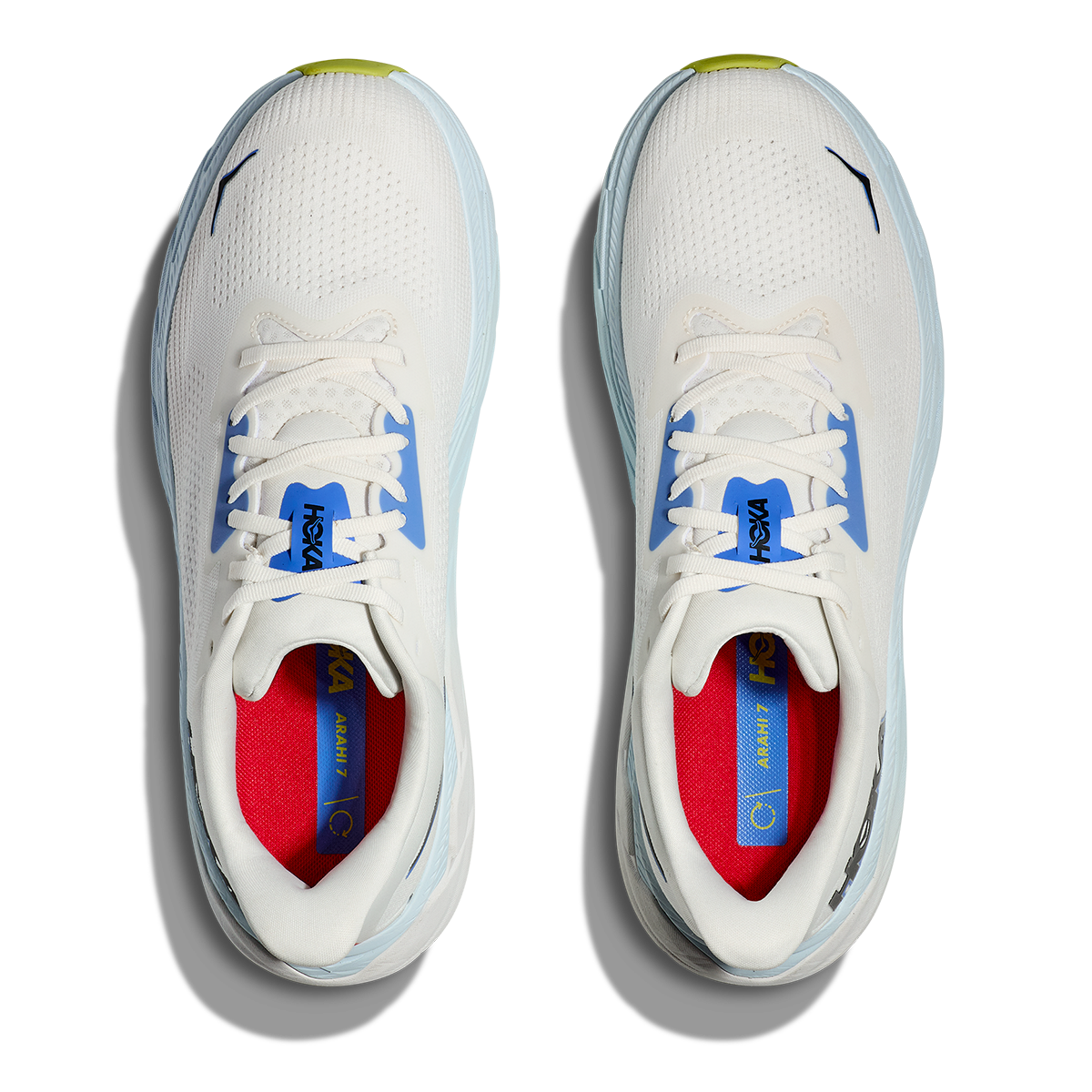 Hoka Arahi 7 - Blanc de Blanc - Virtual Blue