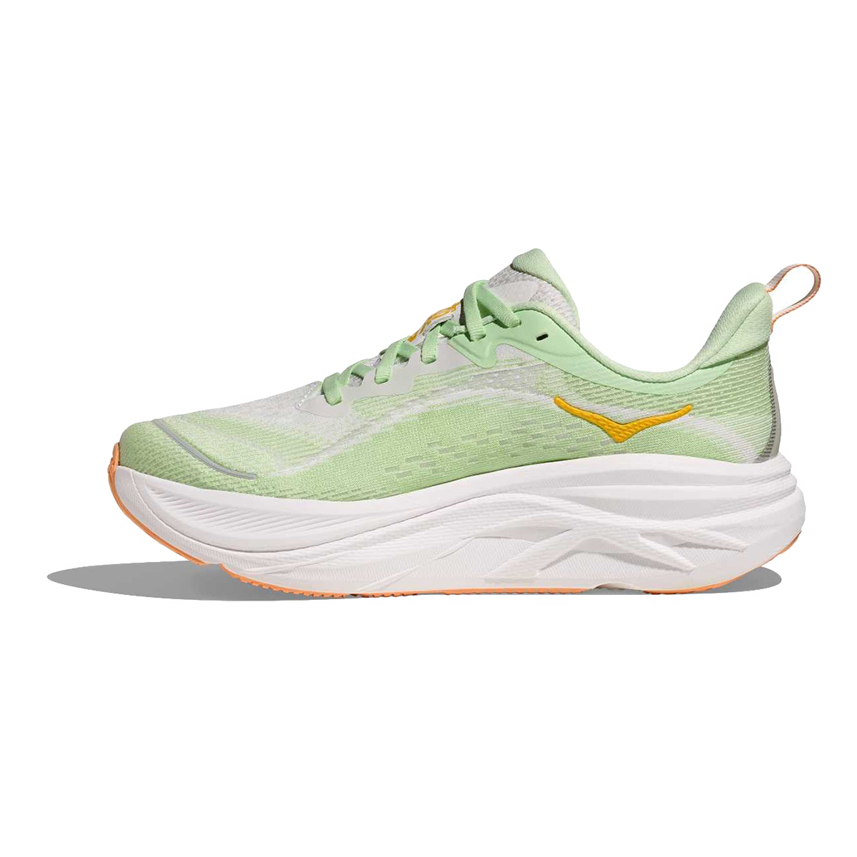 Hoka Skyflow - Luna Moth - White