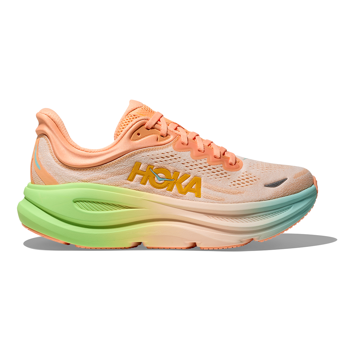 Hoka Bondi 9 Frost - Pale Tangerine