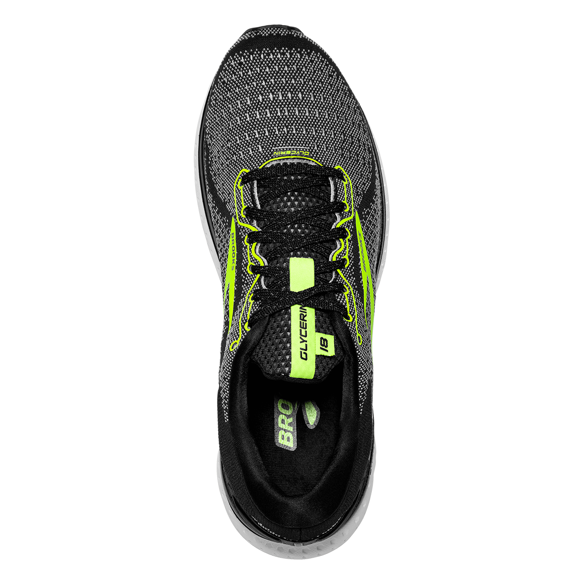 Brooks Glycerin 18 - Black - White - Nightlife