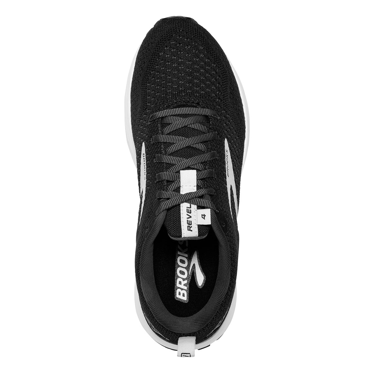 Brooks Revel 4 - Black - Oyster - Silver