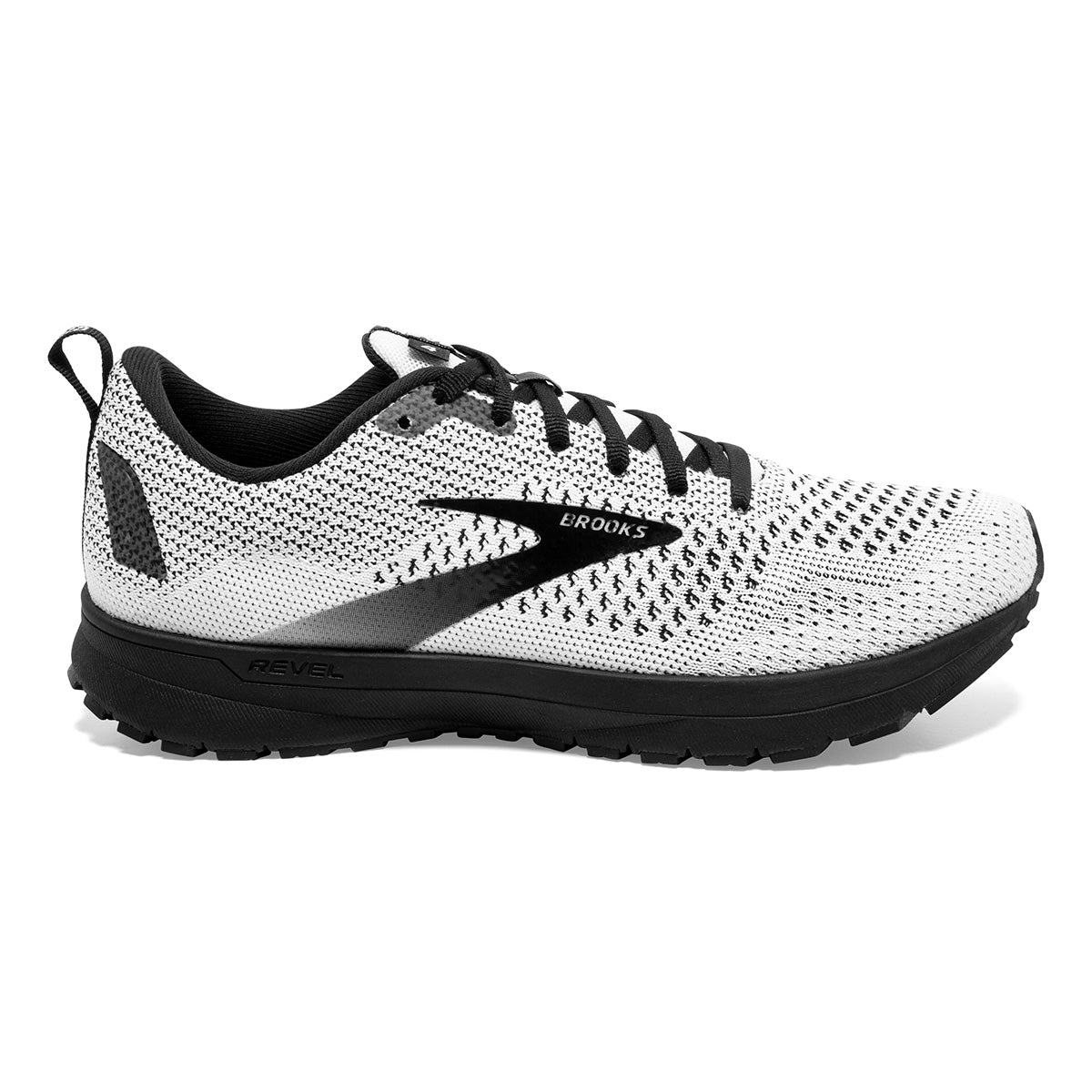 Brooks Revel 4 - White - Black