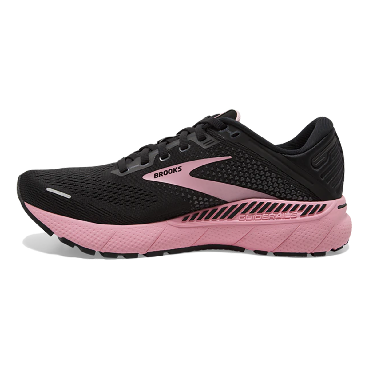 Brooks Adrenaline GTS 22 - Black - Dianthus - Silver