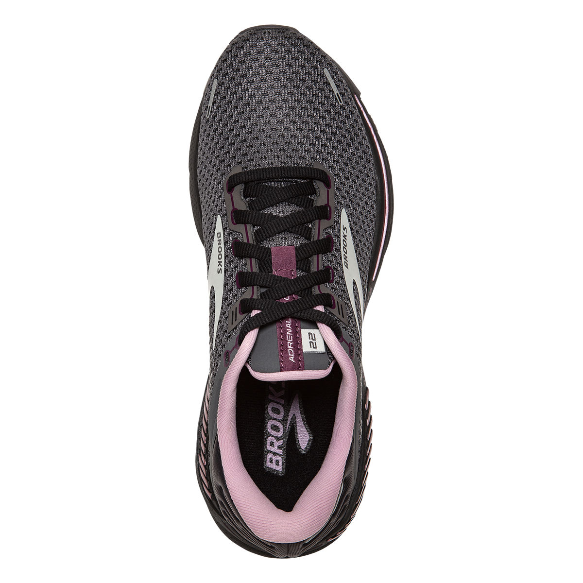 Brooks Adrenaline GTS 22 - Pearl - Black - Metallic