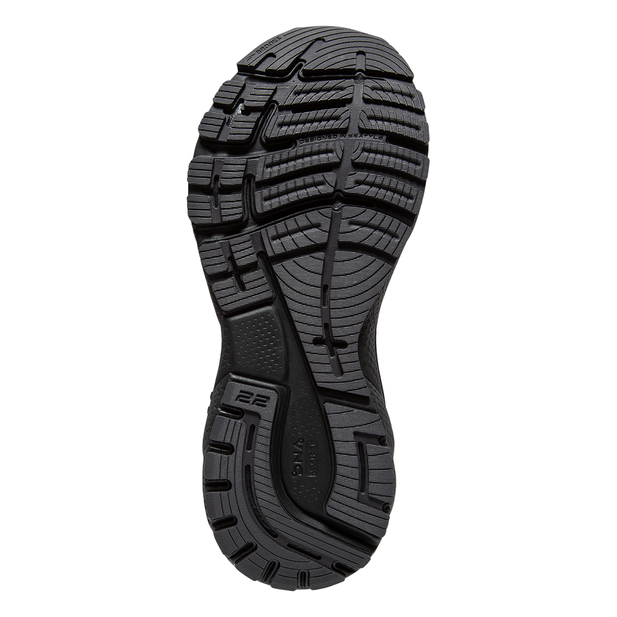 Brooks Adrenaline GTS 22 - Pearl - Black - Metallic